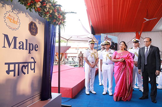 INS ship launch